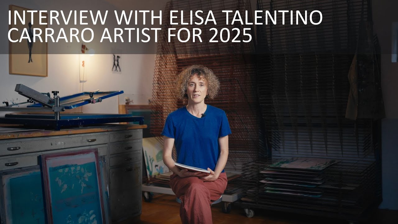 Interview with Elisa Talentino: Carraro artist for 2026