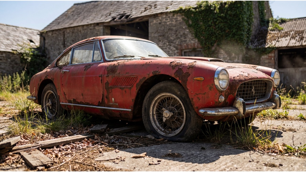 World’s First Ferrari 125 S – Complete Barn Find Restoration in ASMR
