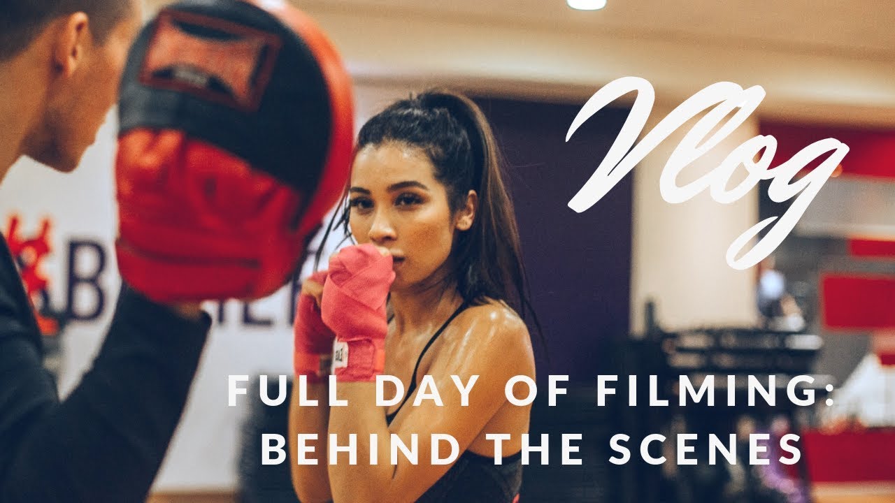 VLOG | BTS of my Instagram videos, Training, LashFit X SAA segment