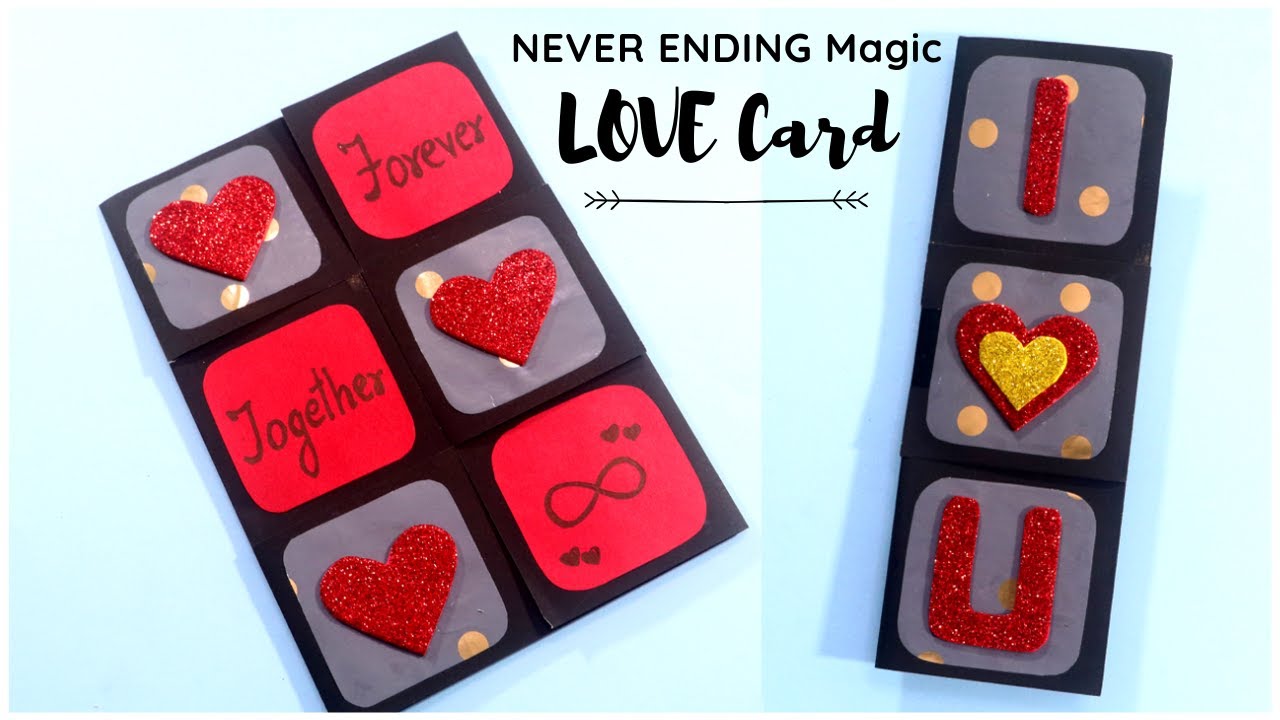 Never Ending Love Card | Endless Love Greeting Card | Valentines Day Cards