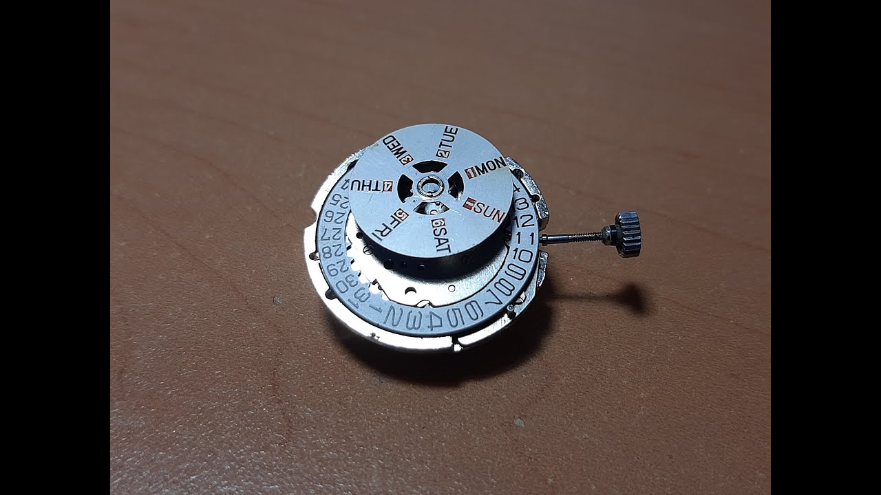 RELOJ DE PULSO, REPARACIÓN, DESARME, ARMADO Y FUNCIÓN DEL CALENDARIO