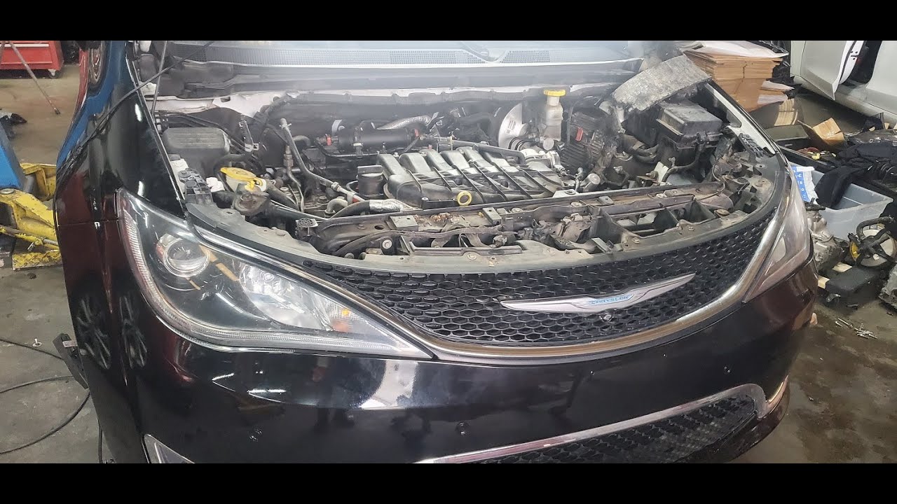 Chrysler Pacifica замена двигателя