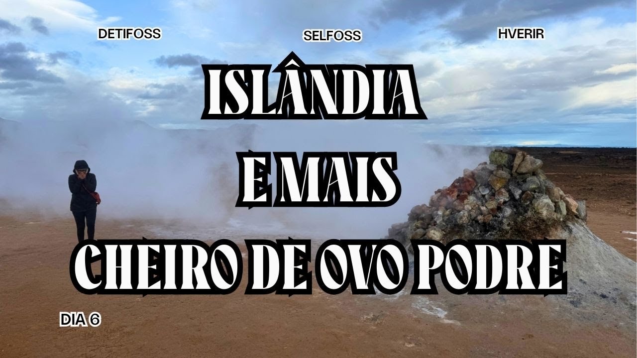 VLOG ISLÂNDIA-DIA 6-A cachoeira mais potente da Europa e episódio 1 de  caçadores de aurora boreal
