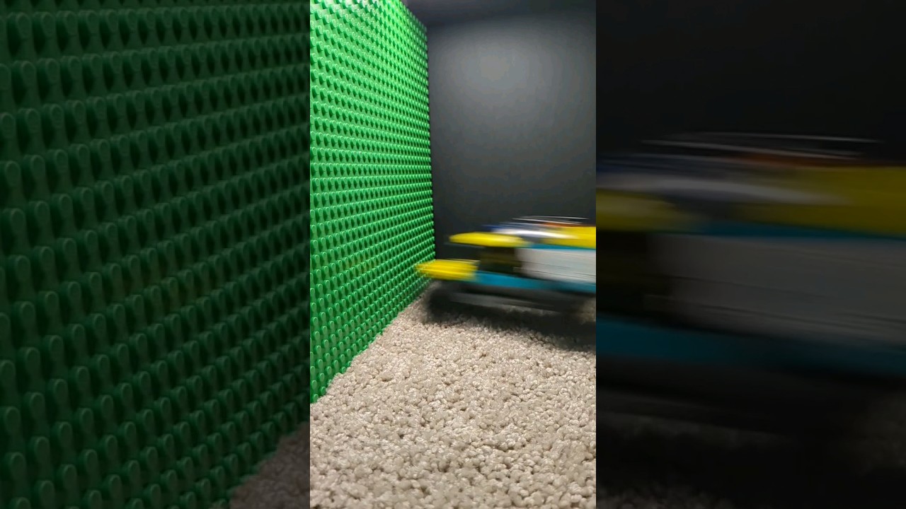 Lego car crash test