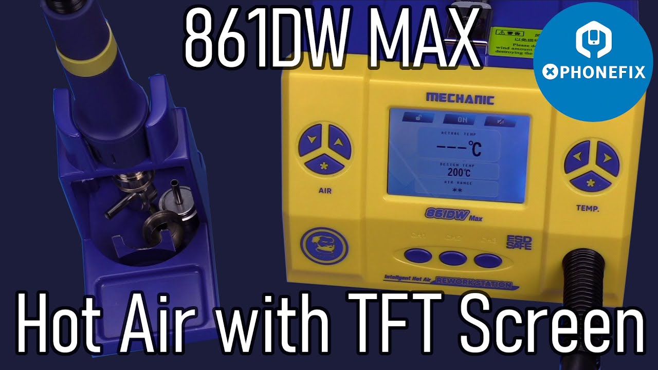 SDG #285 Mechanic 861DW Max Hot Air Station