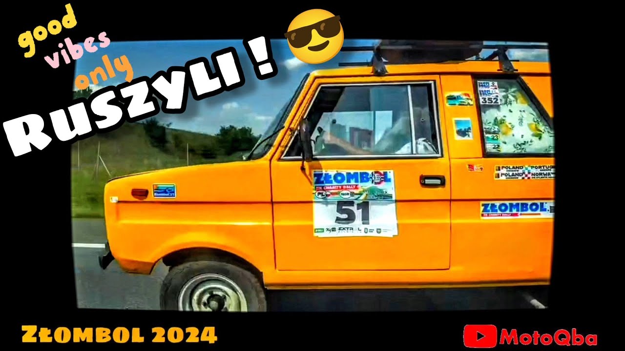 ruszył ZŁOMBOL 2024 - złapani na trasie 😎 