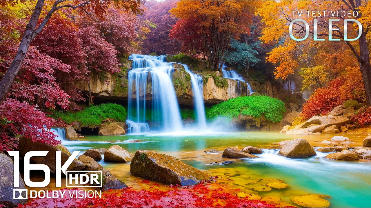 Beautiful OLED Test Demo in ULTRA HD for 8K/4K TV TEST | 16K HDR 120 FPS Dolby Vision