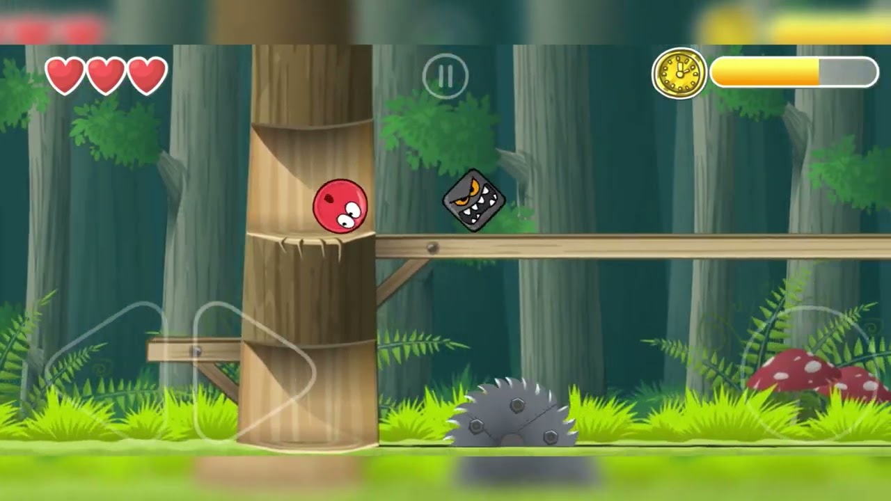 Level 27 - GOLD Clock - Red Ball 4 - Deep Forest - Time Challenge Race Guide Gameplay Pro