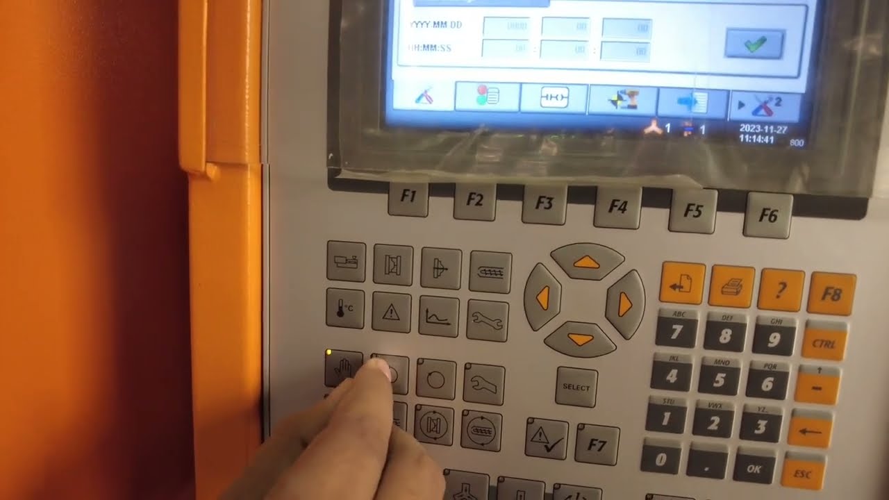 B&R HMI  PLC OVERVIEW PRIKAN INJECTION MOLDING