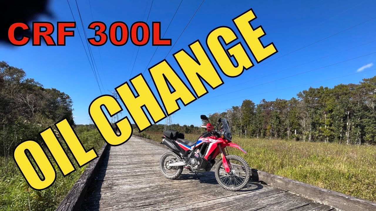 Замена масла Honda CRF300L Rally