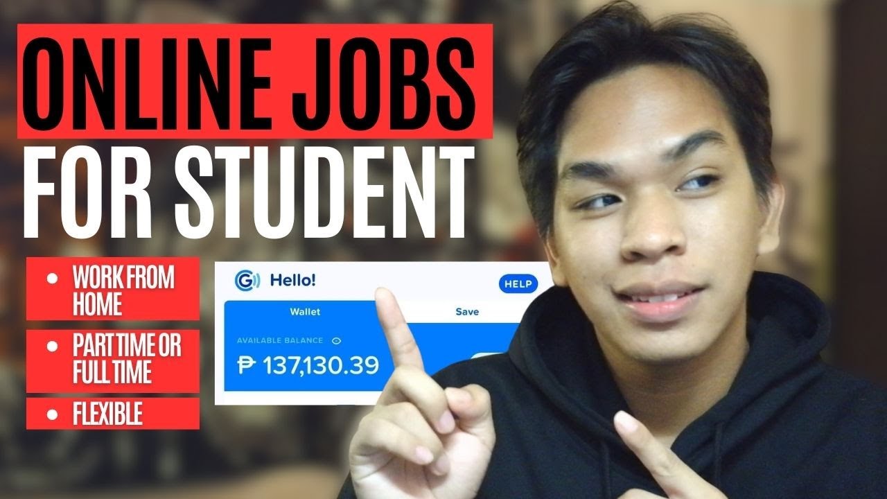 ONLINE JOBS FOR STUDENTS | WORK FROM HOME