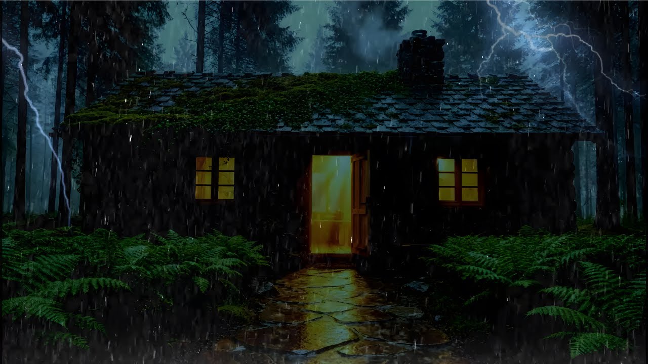 Sounds Of Rain And Thunder For Sleep – Rain Sounds For Sleeping, Sleep Fast & Calm Your Mind