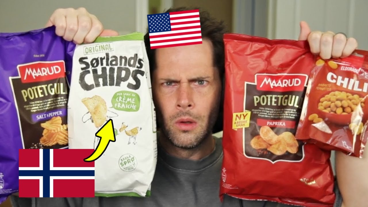 American Tries Norwegian Chips For the First Time