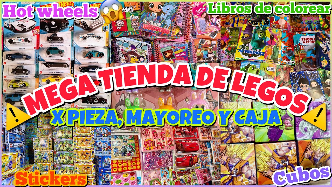 ⚠️MEGA TIENDA de LEGOS, FUNKOS Y HOT WHEELS ¡PIEZA, MAYOROE Y CAJA! 😱/INICIA TU NEGOCIO/ CENTRO CDMX