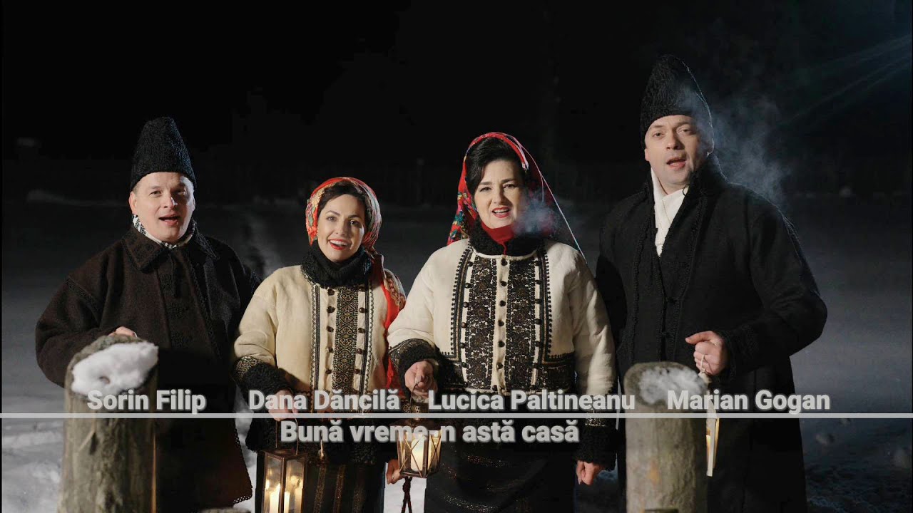 Colind 🔔 Sorin Filip, Dana Dăncilă, Lucica Paltineanu și Marian Gogan - Bună vreme-n astă casă 🔔