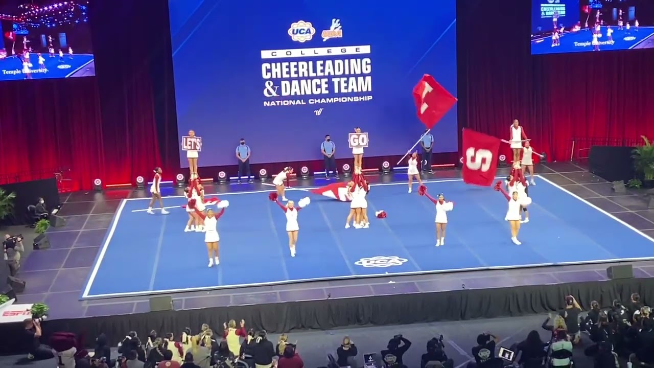 Temple University Cheerleading 2022