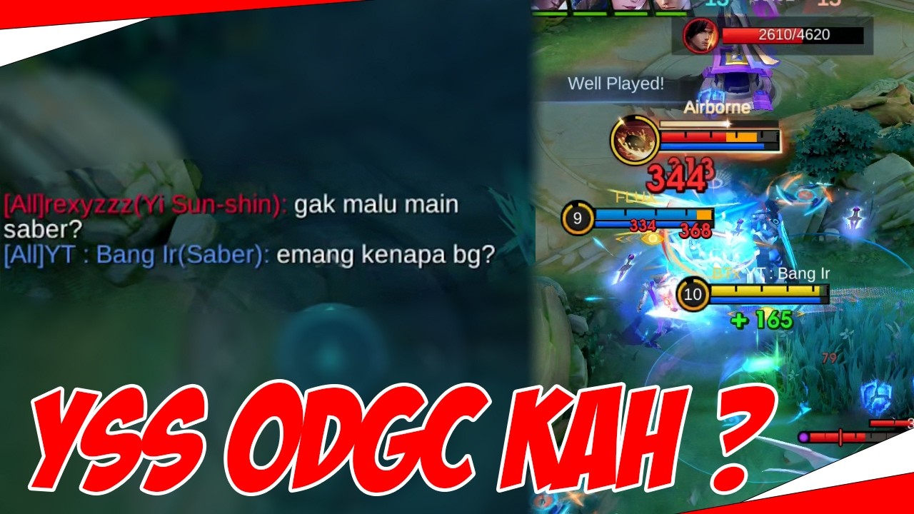 YSS ADA MASALAH HIDUP KAYAKNYA - MOBILE LEGENDS BANG BANG
