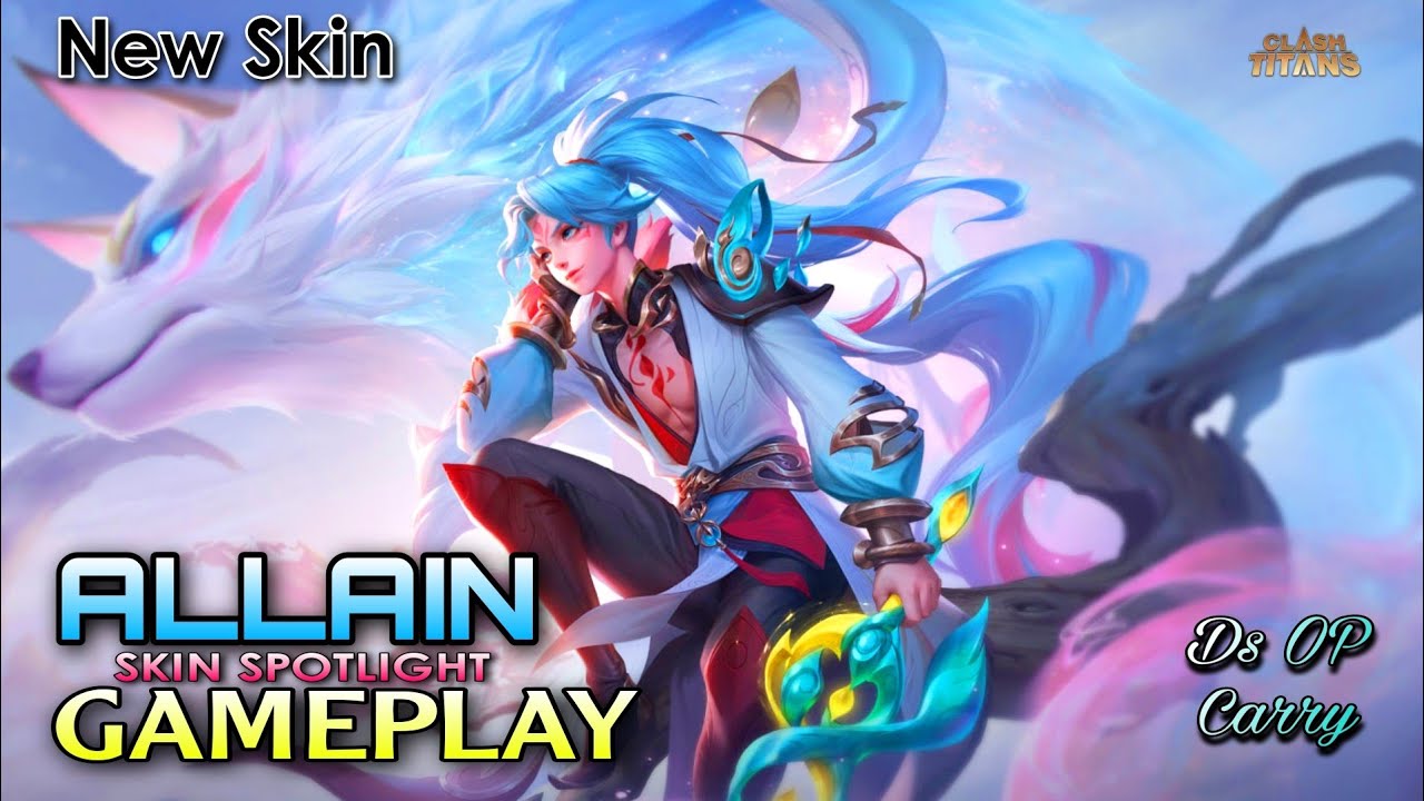 Allain DS Op Gameplay | New Skin Spotlight |  Clash of Titans | Ragner Seronix