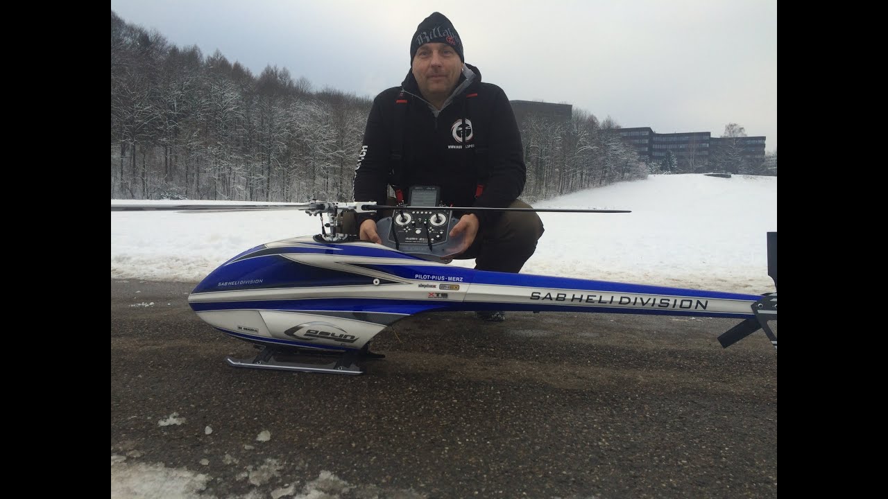 New R/C SAB Goblin Urukay F3C Flight by Pius Merz, Movie by Thomas Minder