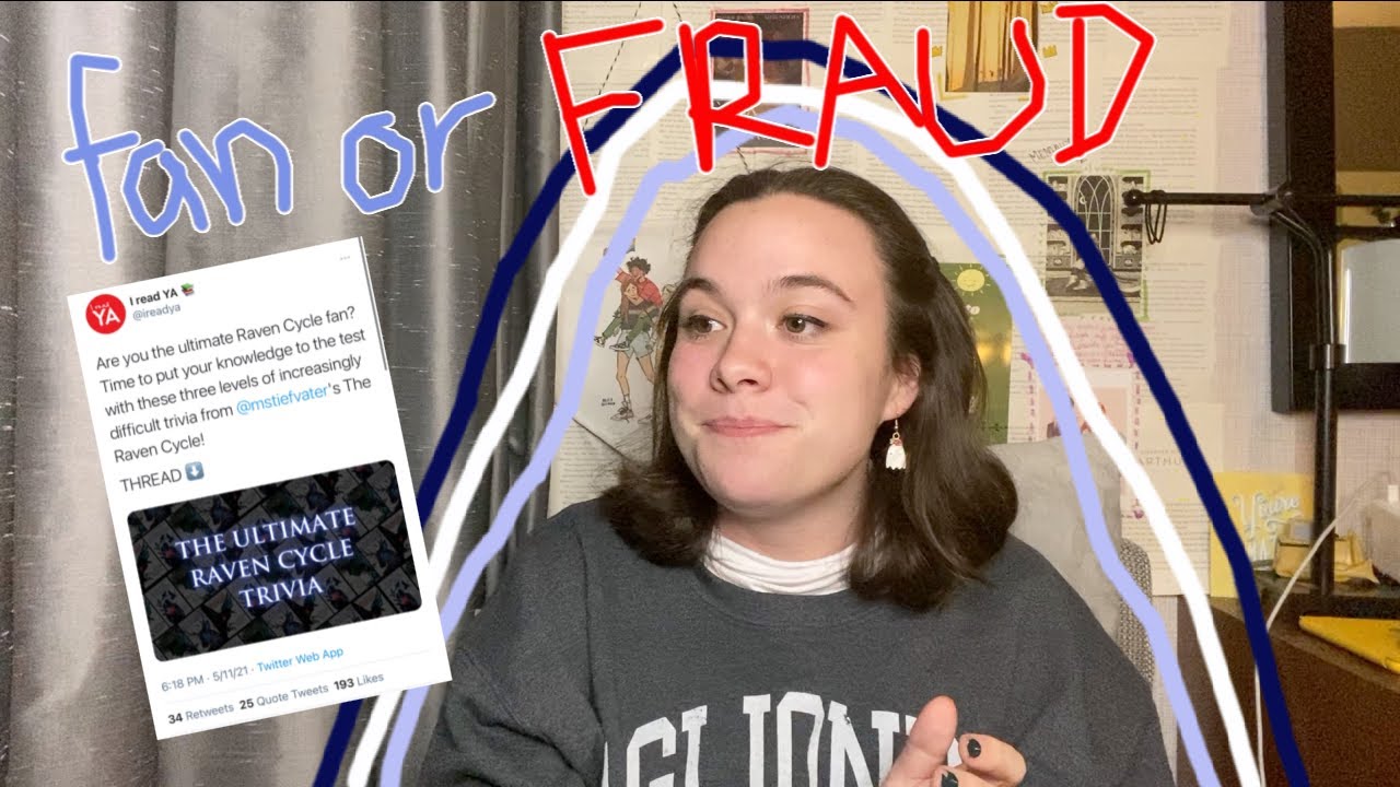 DO I KNOW MY FAVORITE SERIES??? // a raven cycle stan takes raven cycle trivia quizzes