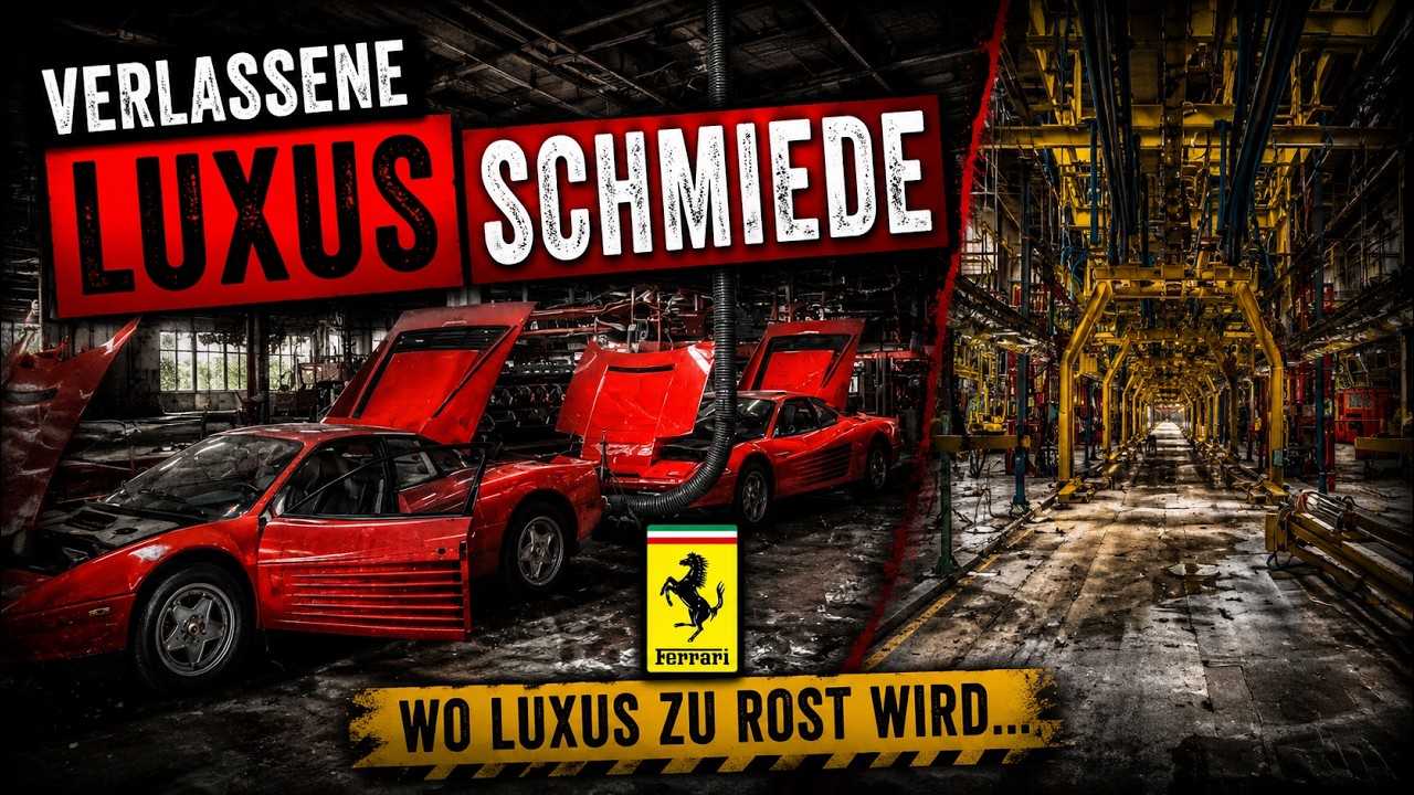 Verlassene Ferrari Veredelung I Hier bekam Luxus seinen letzten Schliff I Lost Places Italien