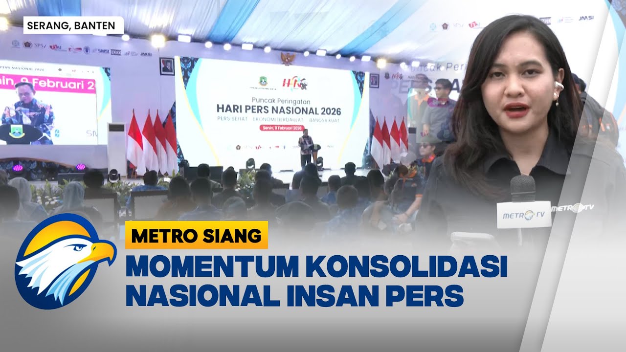 Peringatan Hari Pers Nasional - [Metro Siang]