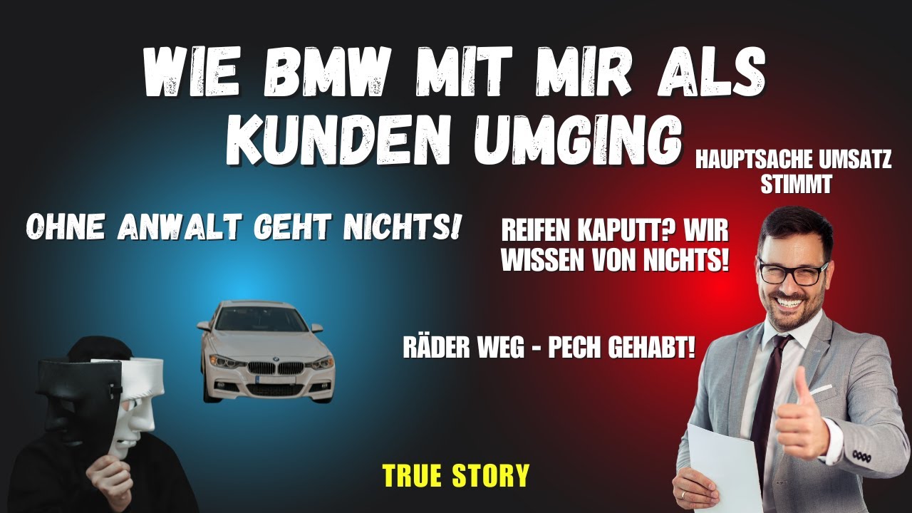 Abgezockt bei BMW: Winterräder weg, falsch montiert und ohne Anwalt keine Chance! 😡❌💥