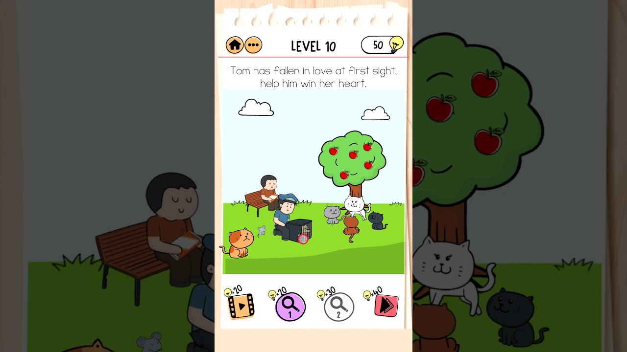Brain Test 2: Tom's Adventure Level 10