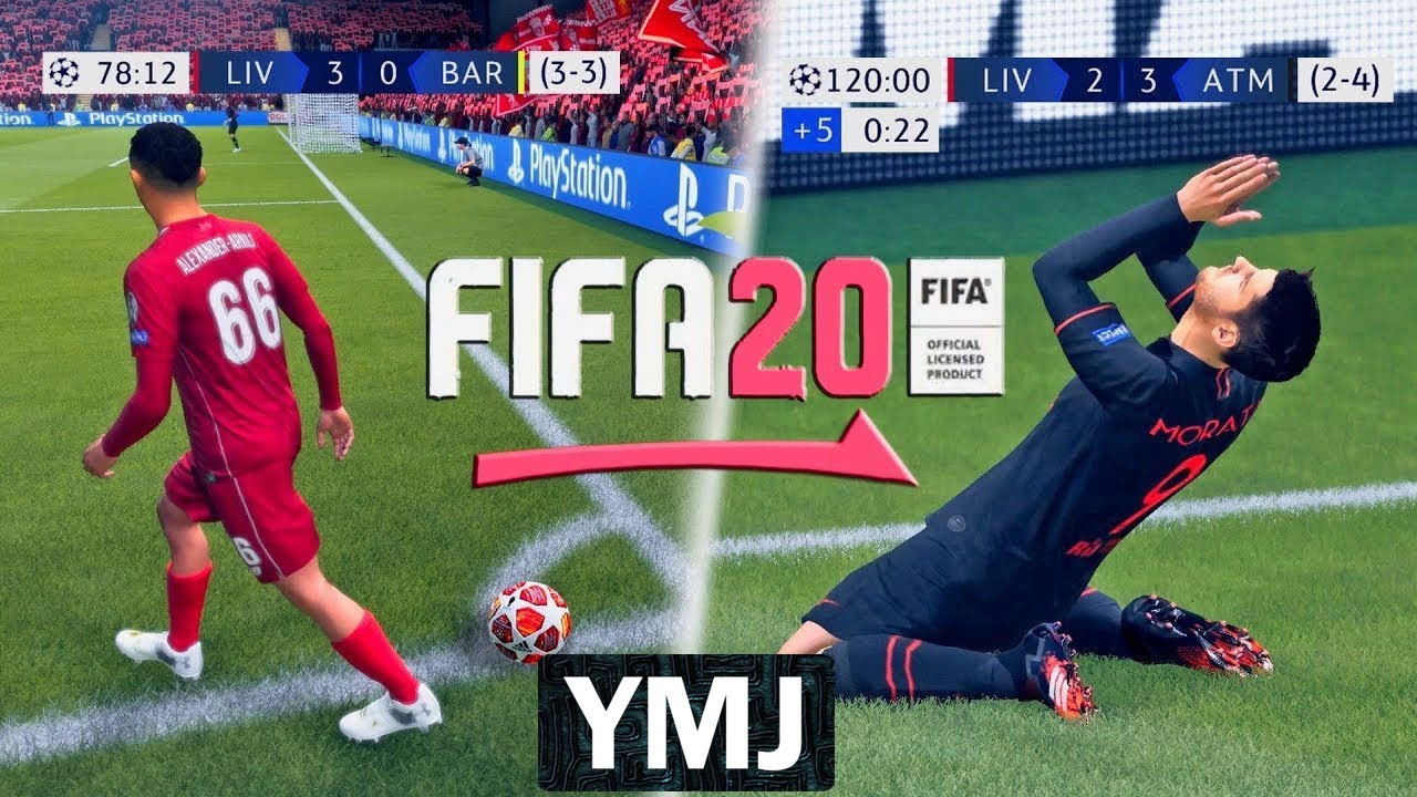 FIFA 20 Recreation🎮 | Два драматичных возвращения на «Энфилде» | Лига чемпионов | YMJ