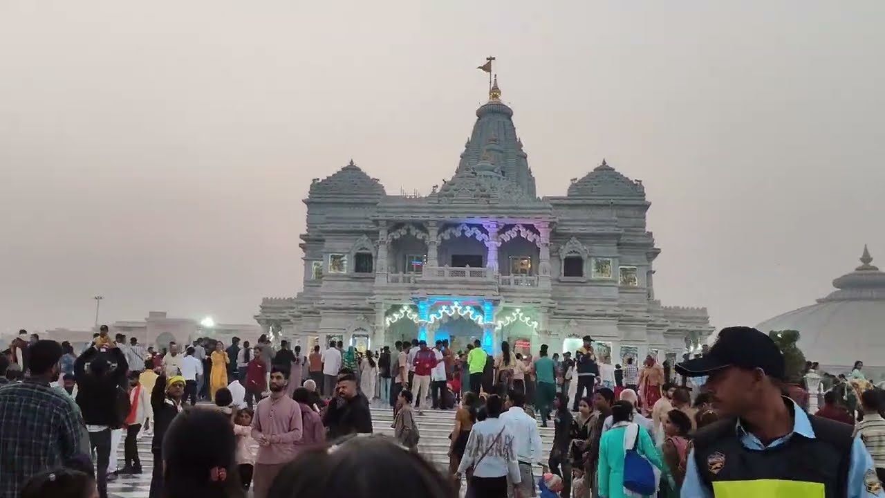 Prem Mandir Tour Vrindavan ll Vrindavan Ka Sabse  Khubsurat Prem Mandir l Vrindavan Mathura 
