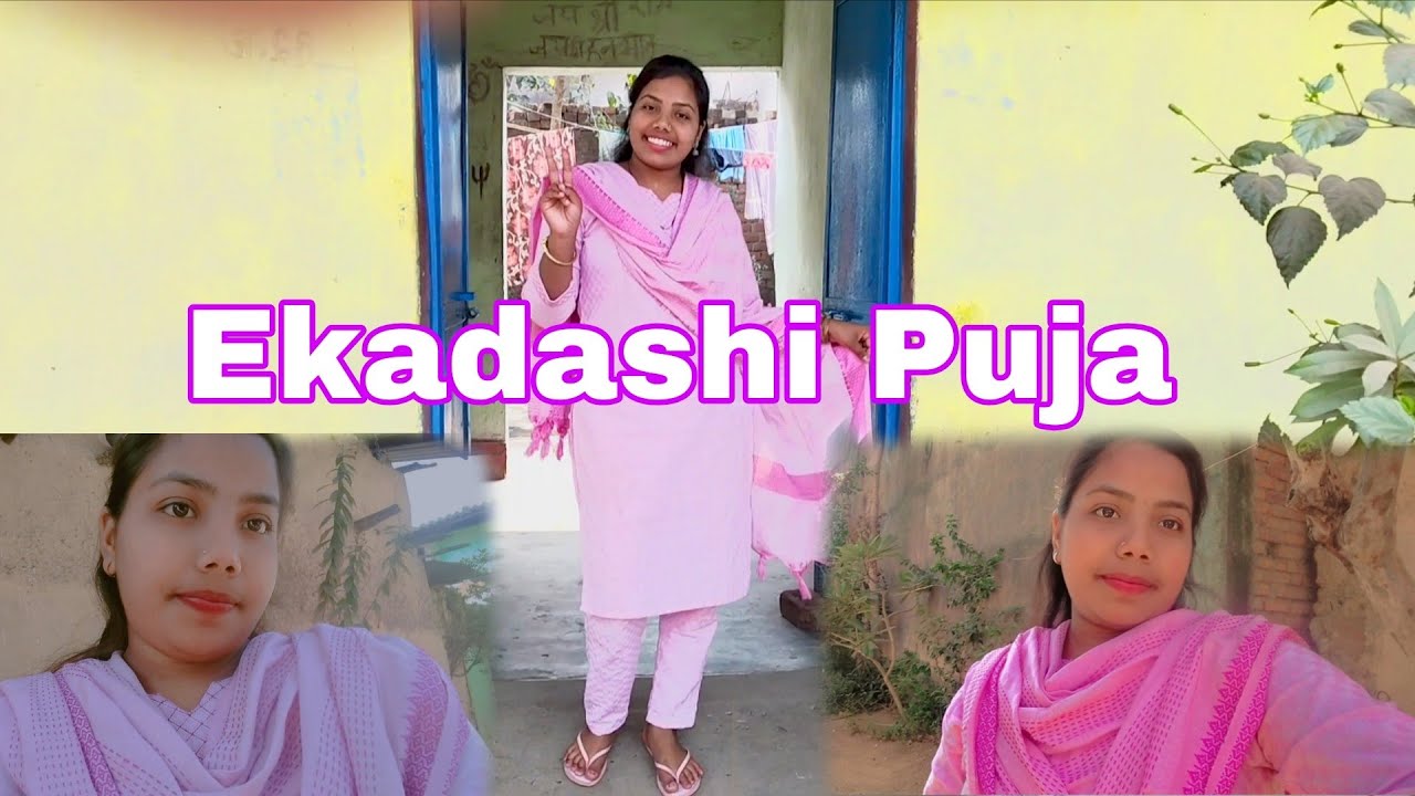 Ekadashi Puja 🥰 Suman Saw 🥰 