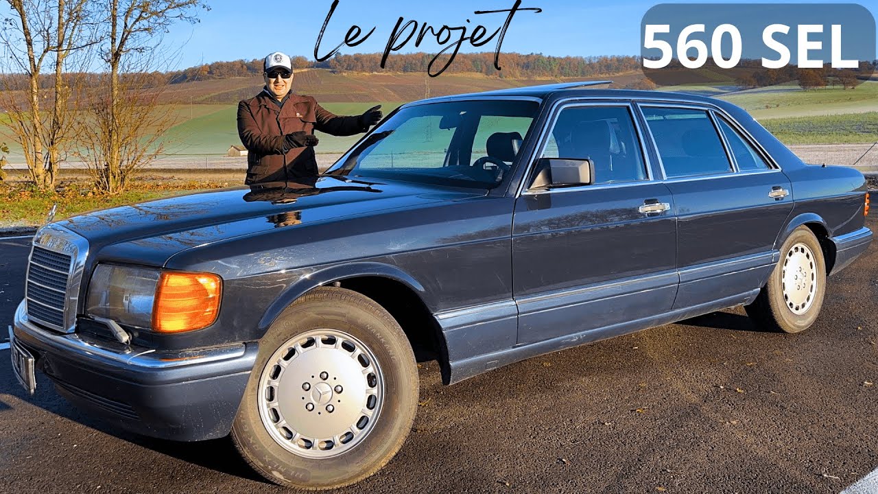 Une Pépite Rare à Bichonner : W126 560SEL en Configuration Parfaite !