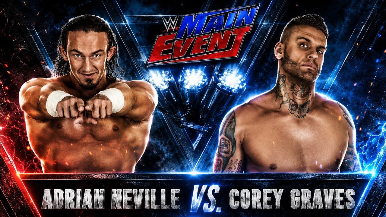 Adrian Neville VS Corey Graves | WWE 2K15