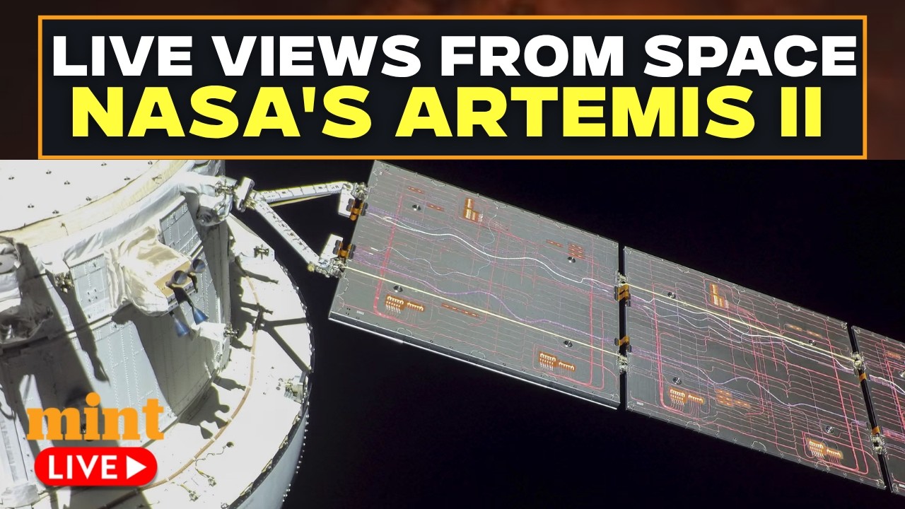 NASA Artemis II | Live Views from the Orion Spacecraft | Flight Day 3 | NASA Live