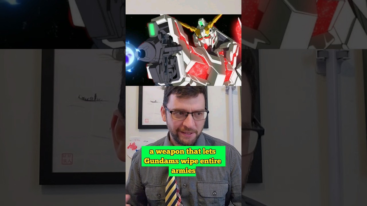 Ручная пушка Beam Magnum - Gundam Unicorn Big Gun #аниме #ботаник #гандам