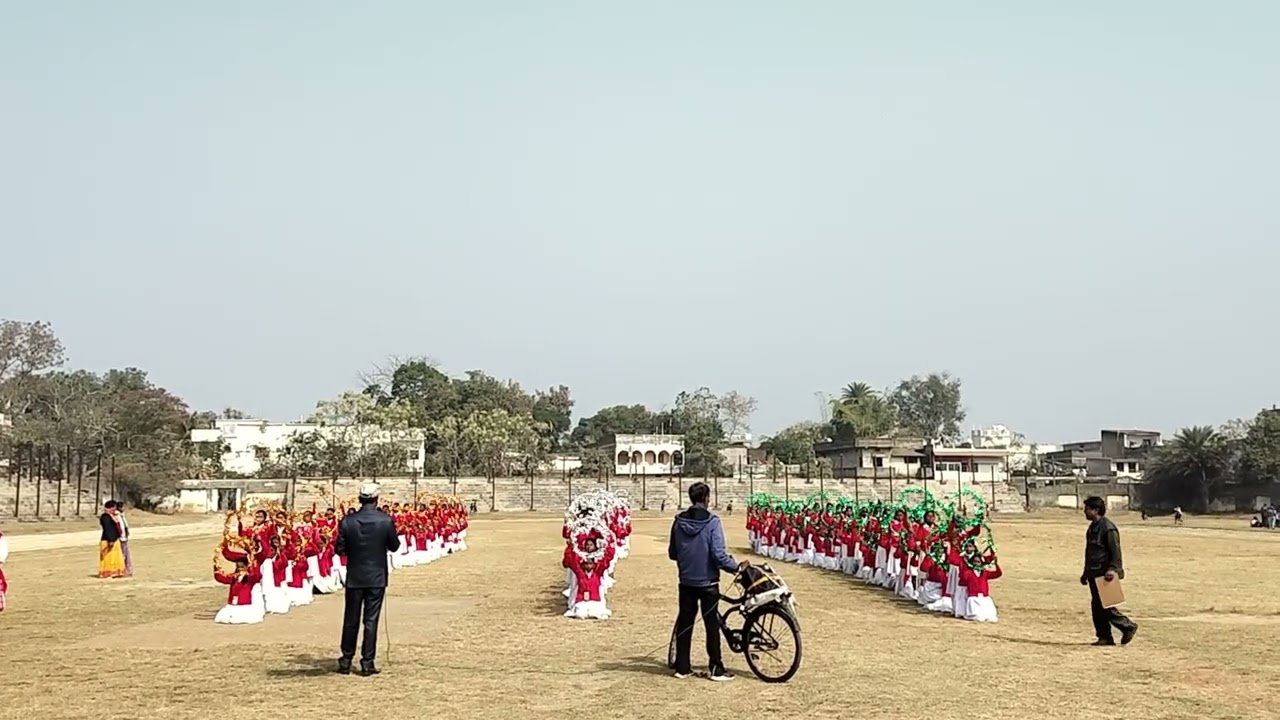 68th District Athletics meet 2026 me drill kerte Ursuline girls HS lohardaga#game#sports#jharkhand 💐