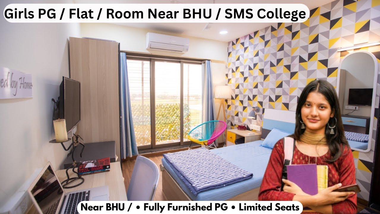 Girls PG / Flat / Room / Hostel near BHU / SMS college #bhu #varanasi #vlog #vlogs #college 