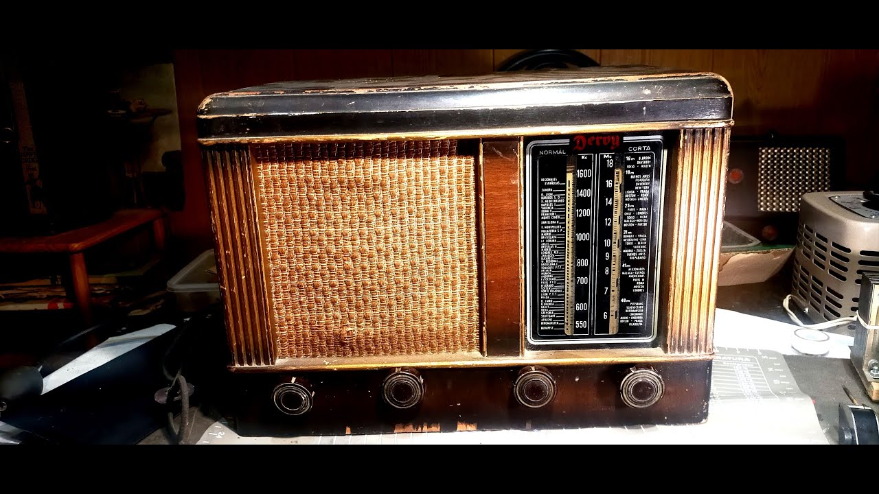 Restauracion de radio a valvulas española BERTRAN. Parte primera.