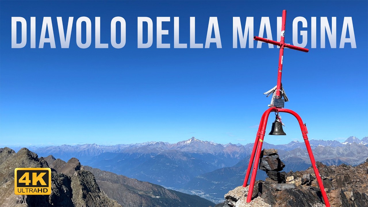 PIZZO DEL DIAVOLO DELLA MALGINA | Anello con ritorno dalla Valmorta [4K]