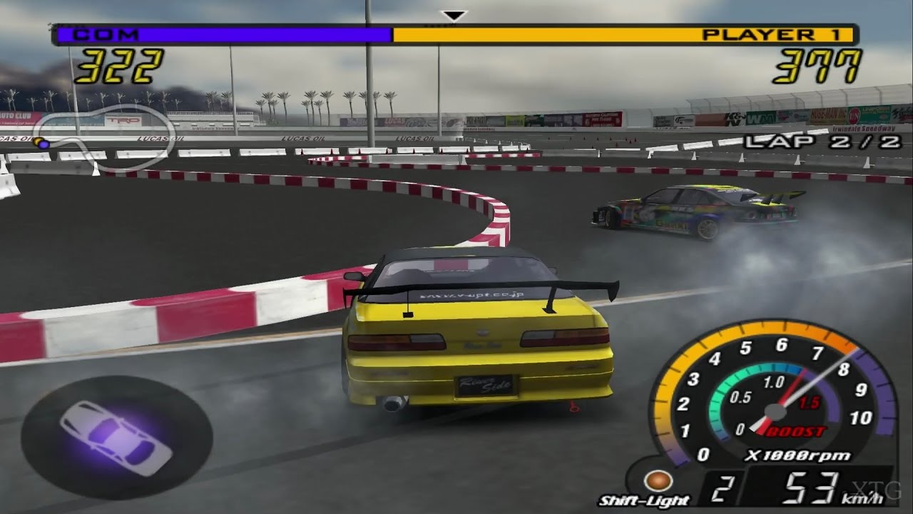 D1 Professional Drift Grand Prix Series PS2 Gameplay HD (PCSX2)