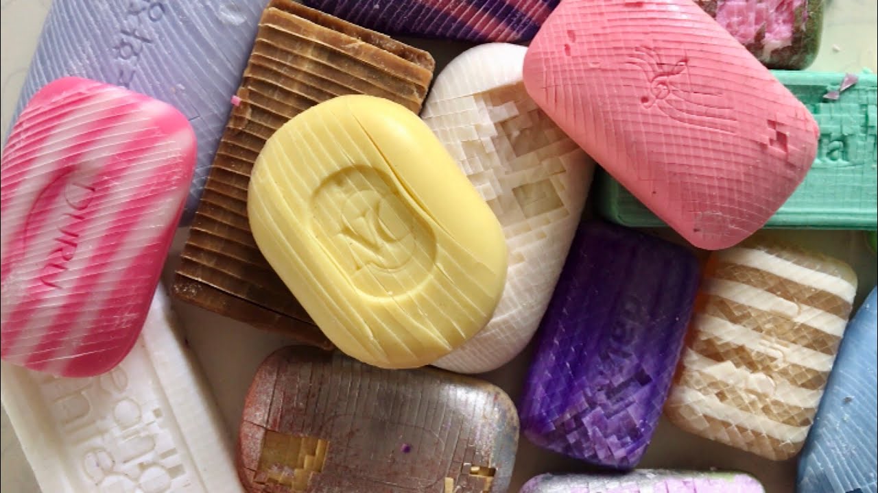 Defective cubes.  Soap cutting.  Satisfying Video | ASMR Video # 228