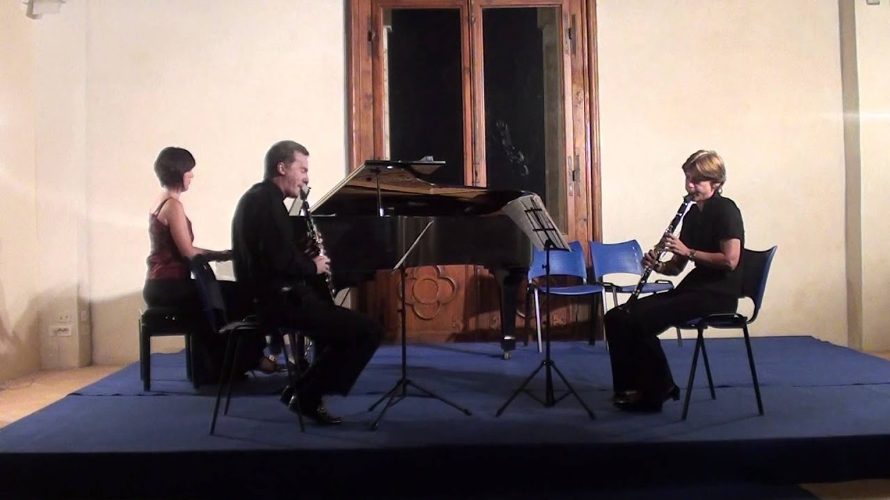B. H. Crusell - Andante and Allegro Vivace for two Clarinets and Piano