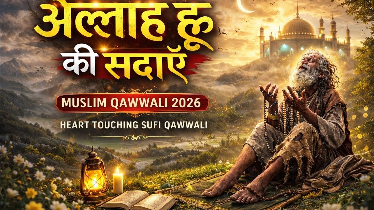 अल्लाह हू की सदाएं💔Heart Touching Sufi Qawwali 2026 | New Muslim Qawwali