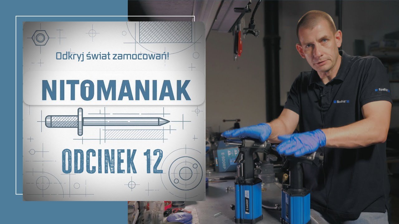 Nitownica pneumatyczna E-500-RP – moc i precyzja w nitowaniu!