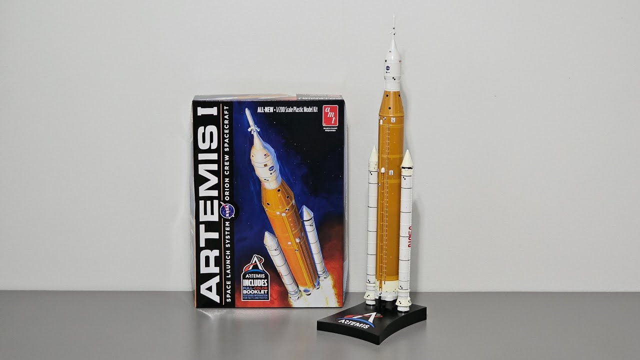 Everything you need to know: The AMT 1/200 Scale Artemis 1 Space Launch System Model Rocket Kit