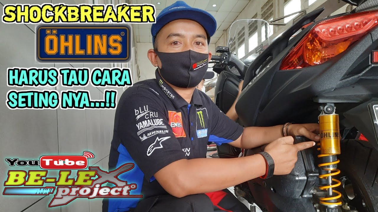 SETTING SHOCKBREAKER OHLINS AGAR REBOUND MAKSIMAL