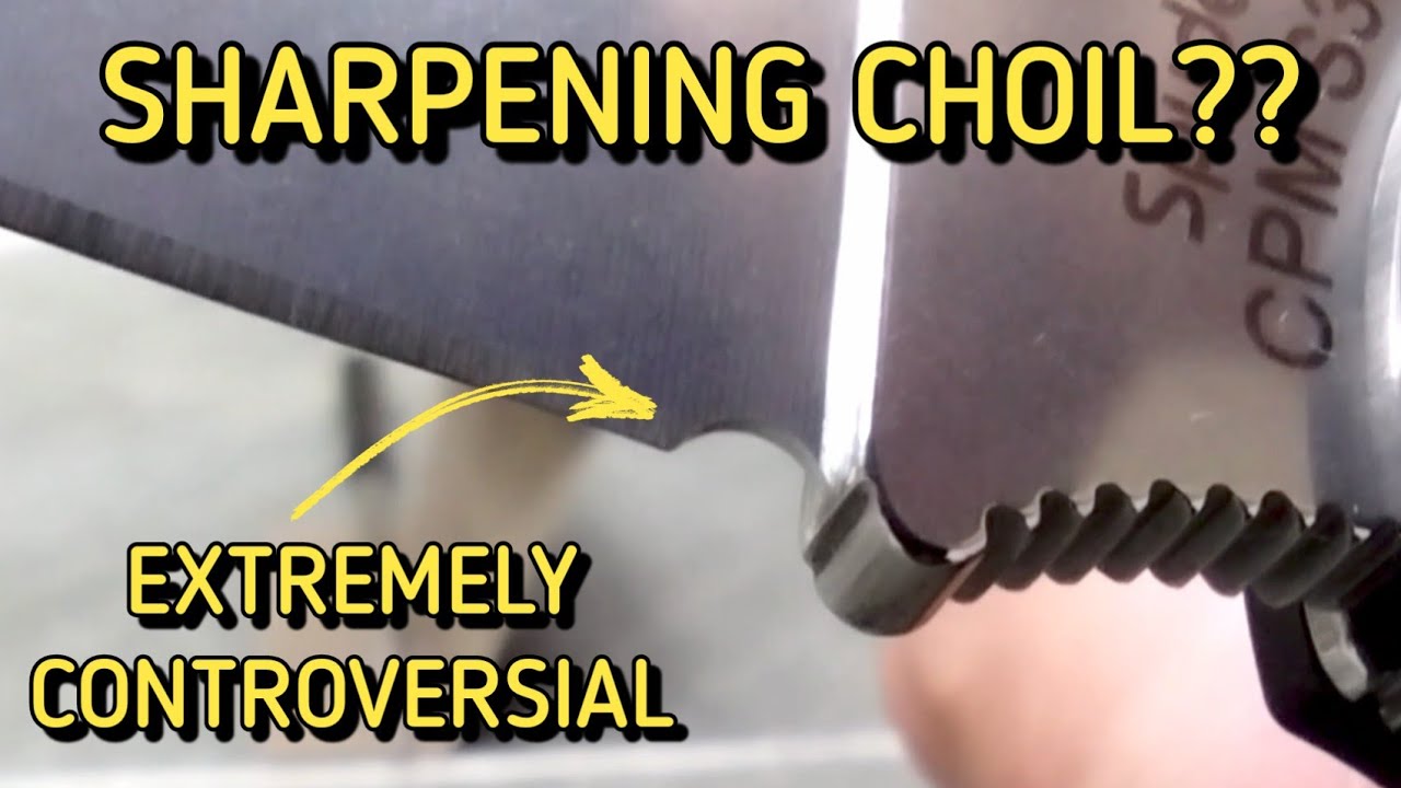 Sharpening Choil? Love them or hate them, here's a how to (Knives and Sharpening)