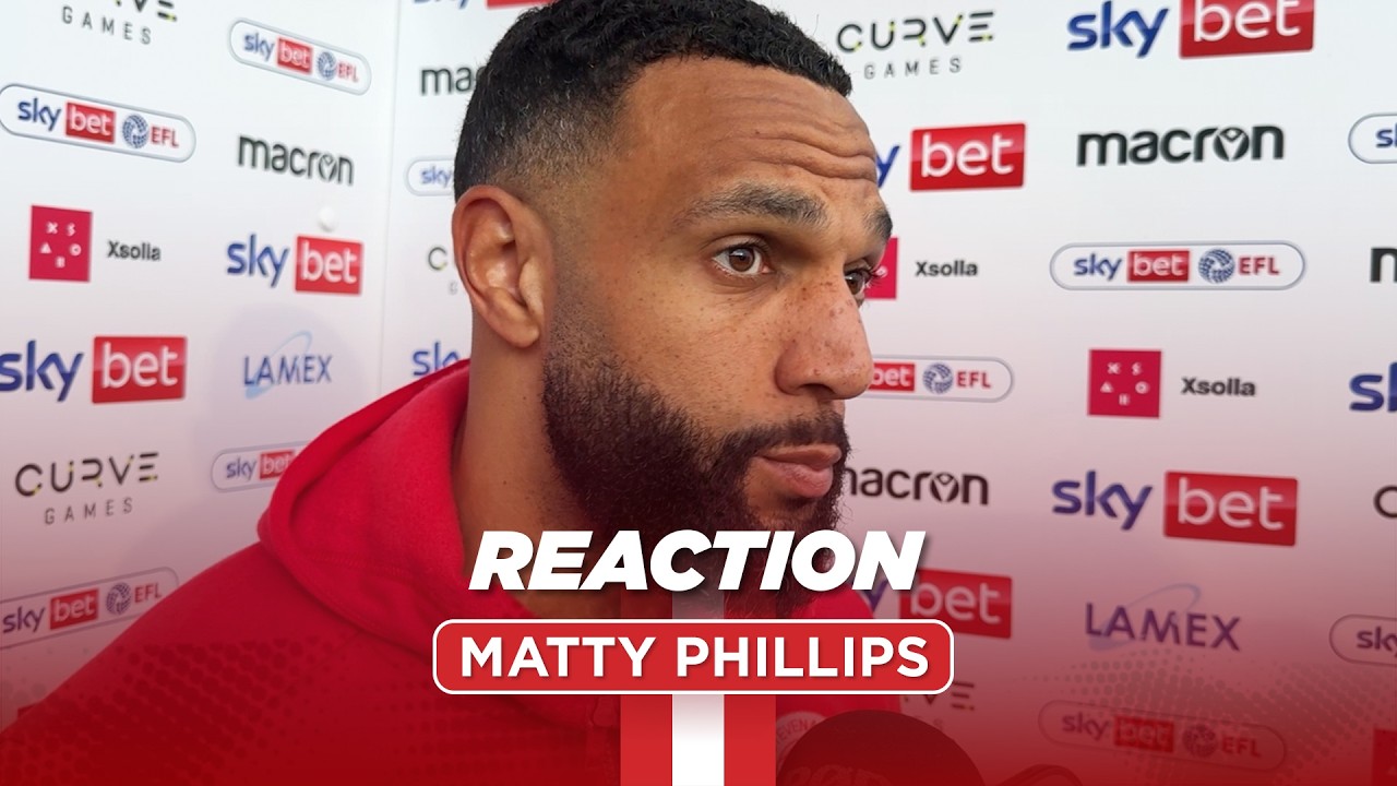 Matty Phillips' reaction | Stevenage 2-1 Stockport County