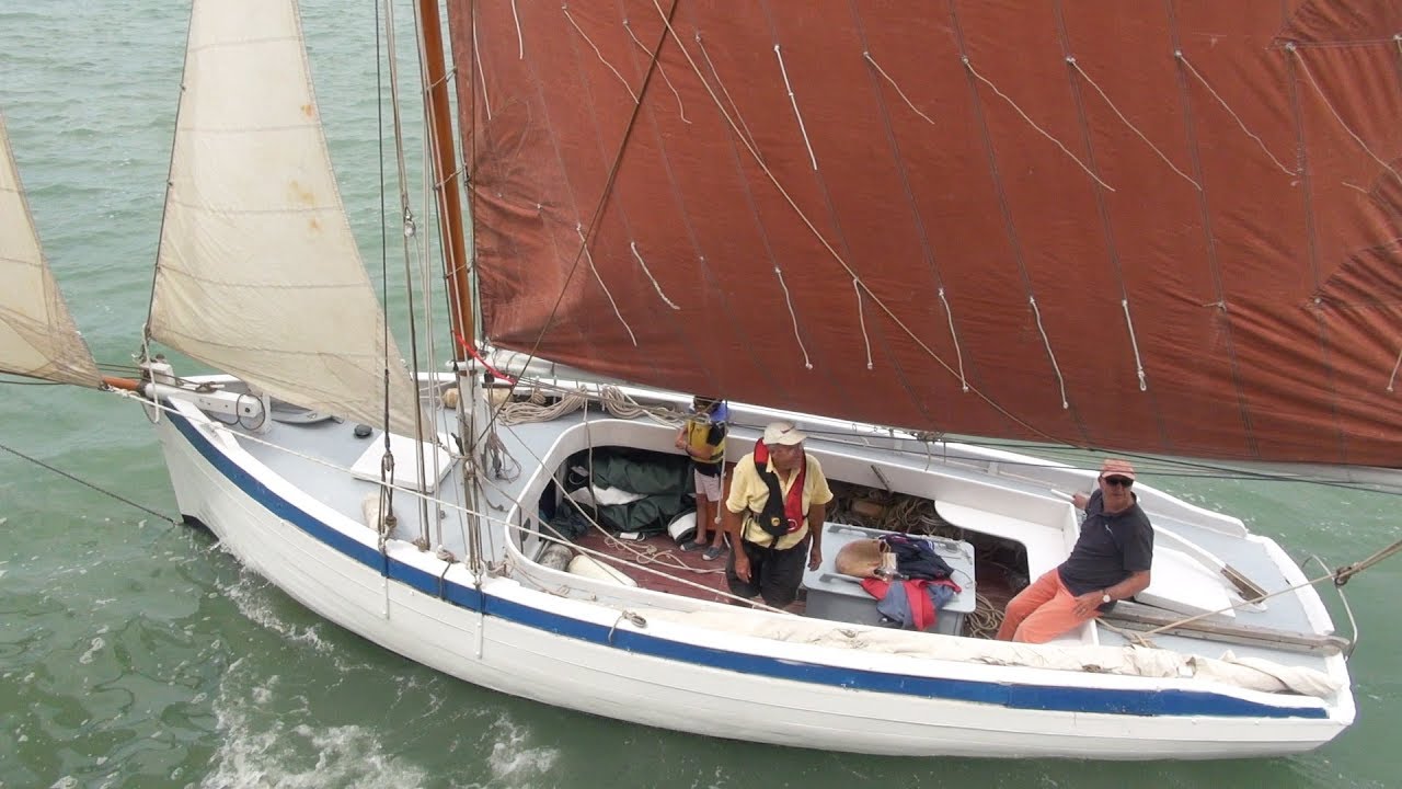 Vieux gréements de l' île de Ré. Parade 2019