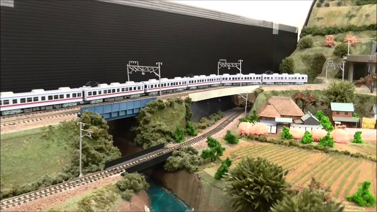 京成3150形（鉄道模型ジオラマ鈍行にて）